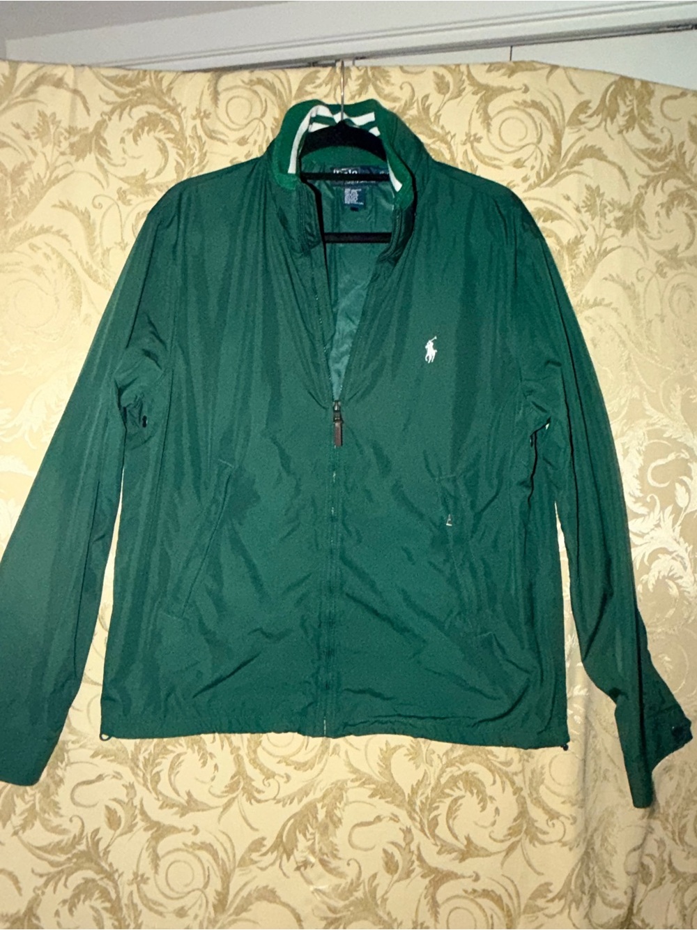 Ralph Lauren Dark Green Lightweight Zip Jacket
